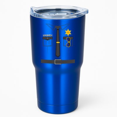 Prison Guard Correctional Officer Easy Halloween Costume Fun Tumbler