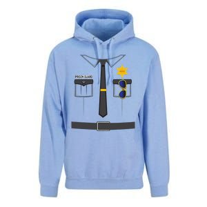 Prison Guard Correctional Officer Easy Halloween Costume Fun Unisex Surf Hoodie