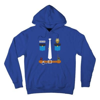 Prison Guard Correctional Officer Halloween Costume Gifts Tall Hoodie