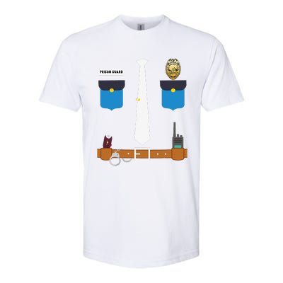 Prison Guard Correctional Officer Halloween Costume Gifts Softstyle® CVC T-Shirt