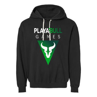 Playabull Games Crypto Playable Games 3ull Playa3ull Games Garment-Dyed Fleece Hoodie