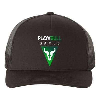 Playabull Games Crypto Playable Games 3ull Playa3ull Games Yupoong Adult 5-Panel Trucker Hat