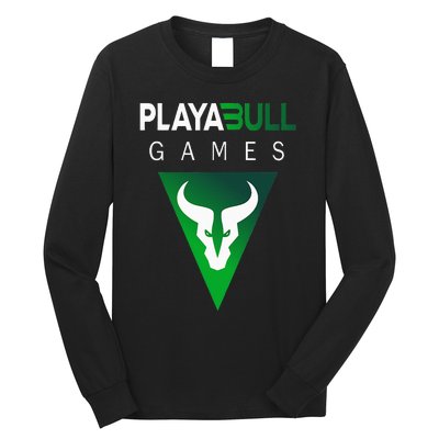 Playabull Games Crypto Playable Games 3ull Playa3ull Games Long Sleeve Shirt