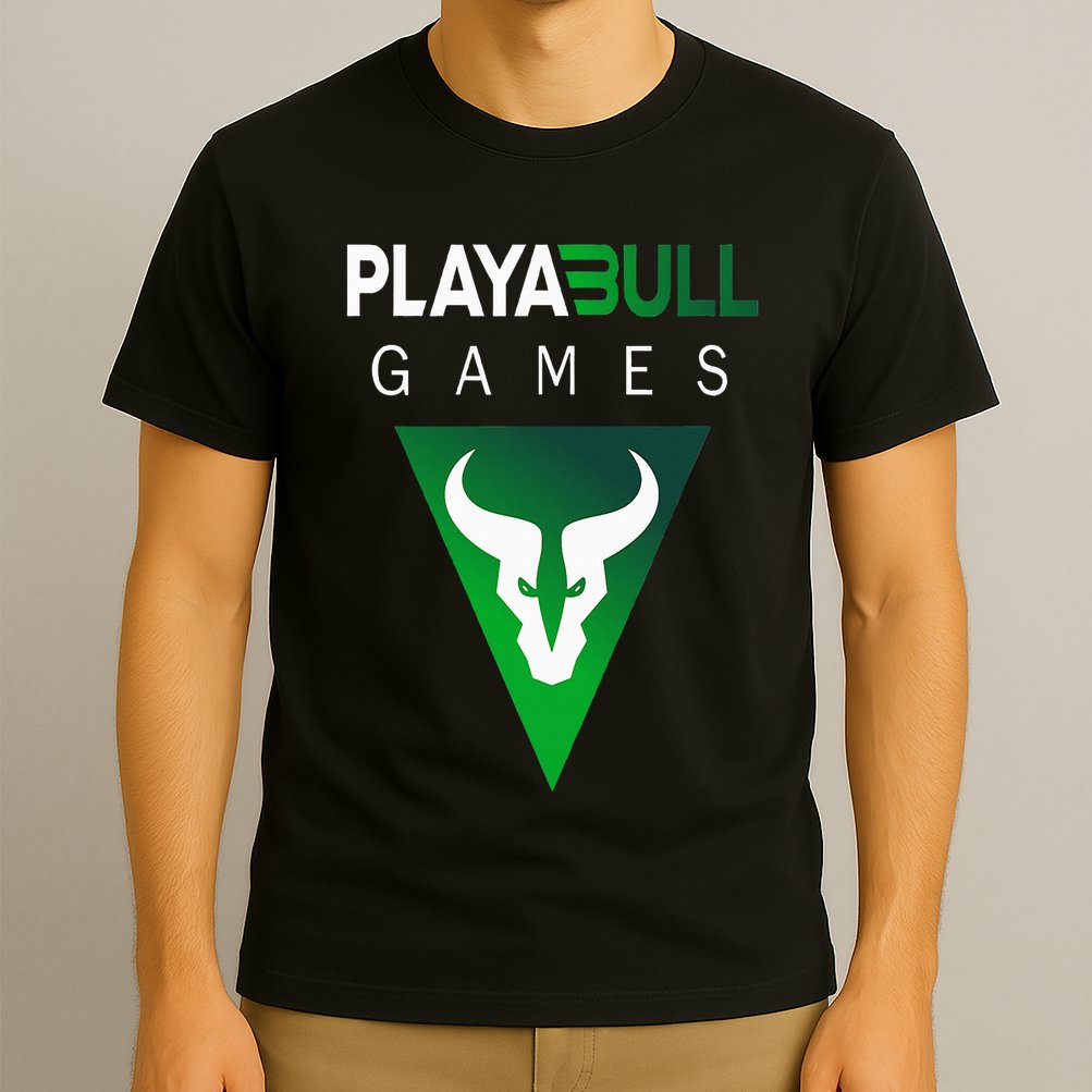 Playabull Games Crypto Playable Games 3ull Playa3ull Games T-Shirt