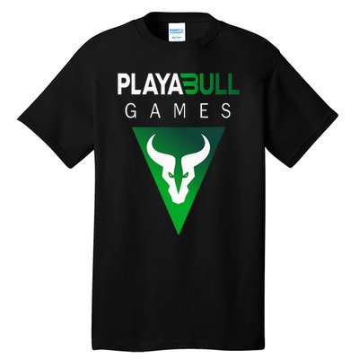 Playabull Games Crypto Playable Games 3ull Playa3ull Games Tall T-Shirt