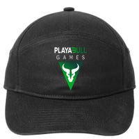 Playabull Games Crypto Playable Games 3ull Playa3ull Games 7-Panel Snapback Hat