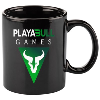Playabull Games Crypto Playable Games 3ull Playa3ull Games 11oz C Handle Ceramic Mug