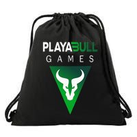 Playabull Games Crypto Playable Games 3ull Playa3ull Games Drawstring Bag