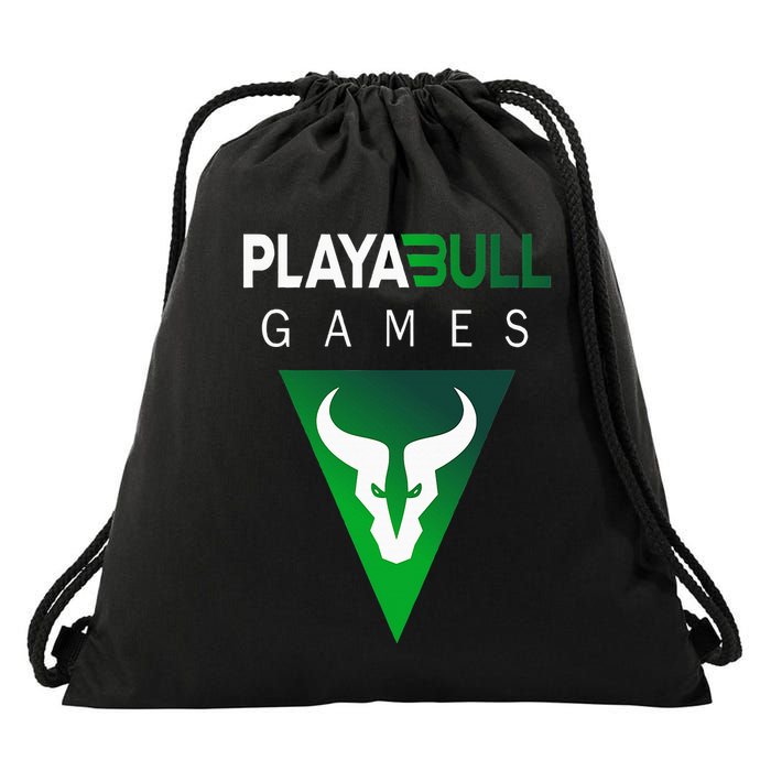 Playabull Games Crypto Playable Games 3ull Playa3ull Games Drawstring Bag