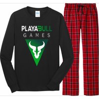 Playabull Games Crypto Playable Games 3ull Playa3ull Games Long Sleeve Pajama Set