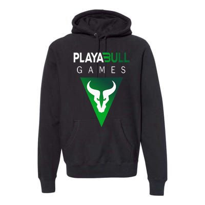 Playabull Games Crypto Playable Games 3ull Playa3ull Games Premium Hoodie