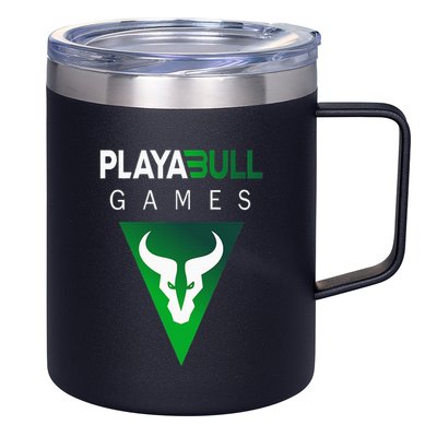 Playabull Games Crypto Playable Games 3ull Playa3ull Games 12oz Stainless Steel Coffee Mug