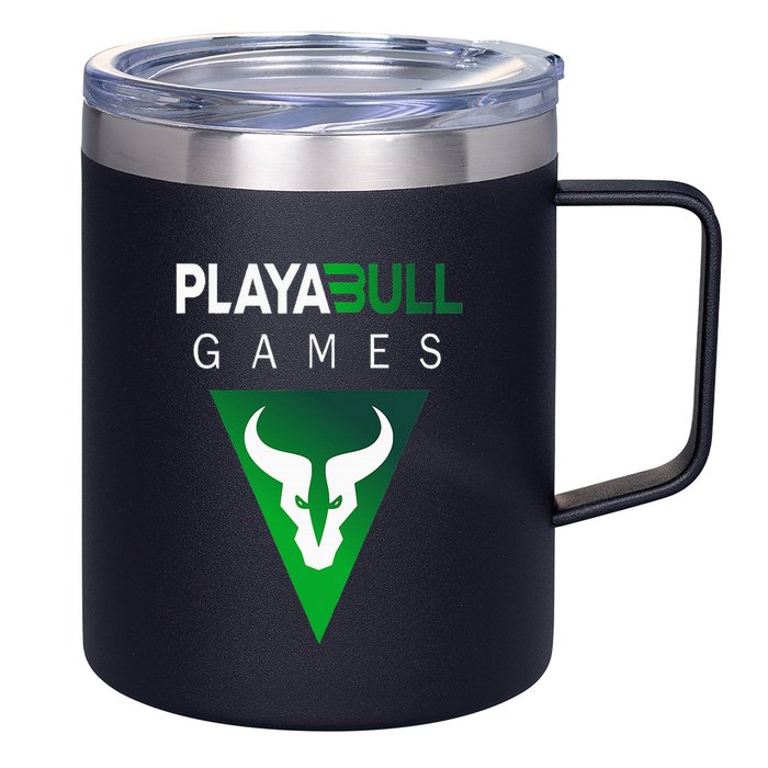 Playabull Games Crypto Playable Games 3ull Playa3ull Games 12oz Stainless Steel Coffee Mug