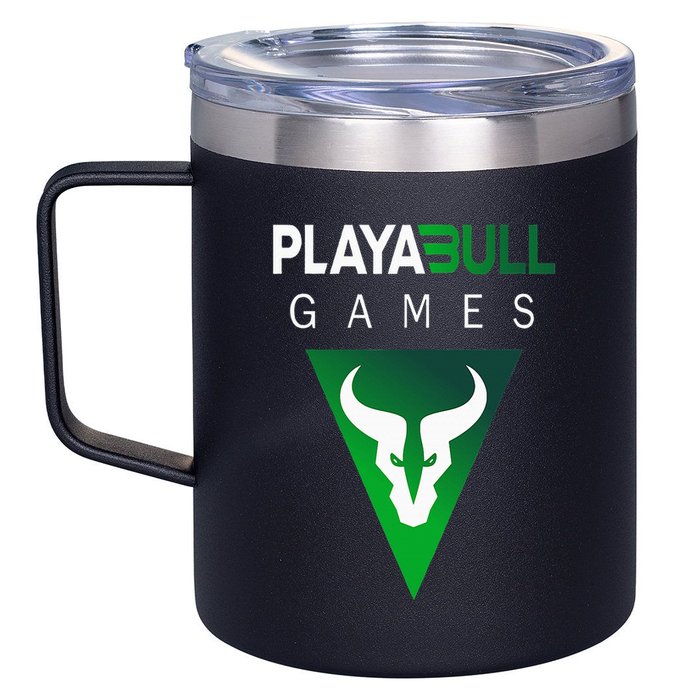Playabull Games Crypto Playable Games 3ull Playa3ull Games 12oz Stainless Steel Coffee Mug