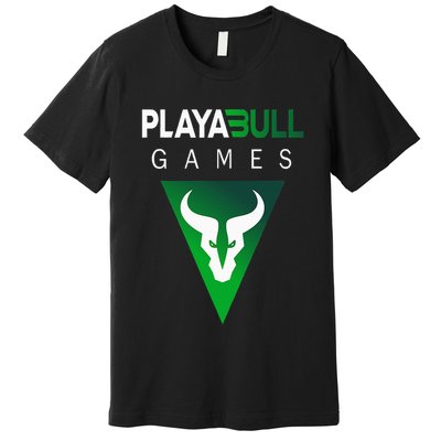 Playabull Games Crypto Playable Games 3ull Playa3ull Games Premium T-Shirt
