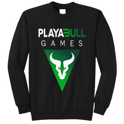 Playabull Games Crypto Playable Games 3ull Playa3ull Games Tall Sweatshirt