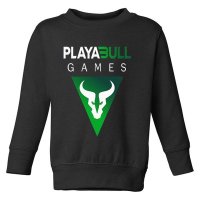 Playabull Games Crypto Playable Games 3ull Playa3ull Games Toddler Sweatshirt