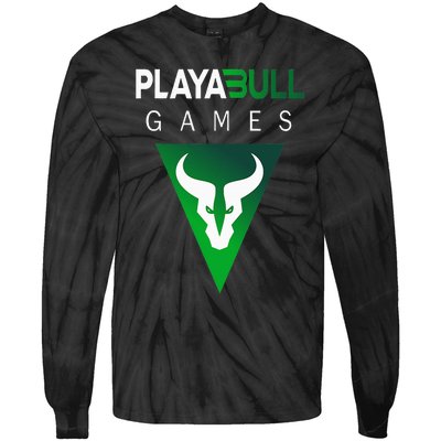 Playabull Games Crypto Playable Games 3ull Playa3ull Games Tie-Dye Long Sleeve Shirt