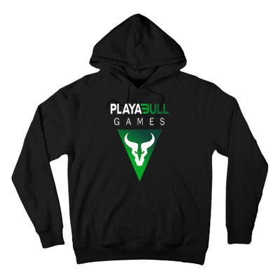 Playabull Games Crypto Playable Games 3ull Playa3ull Games Tall Hoodie