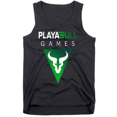 Playabull Games Crypto Playable Games 3ull Playa3ull Games Tank Top