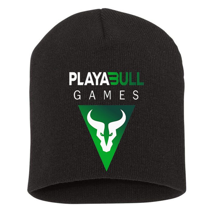 Playabull Games Crypto Playable Games 3ull Playa3ull Games Short Acrylic Beanie