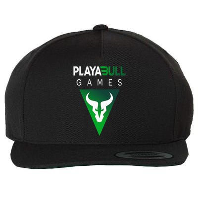 Playabull Games Crypto Playable Games 3ull Playa3ull Games Wool Snapback Cap