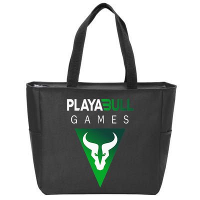 Playabull Games Crypto Playable Games 3ull Playa3ull Games Zip Tote Bag