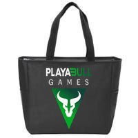 Playabull Games Crypto Playable Games 3ull Playa3ull Games Zip Tote Bag