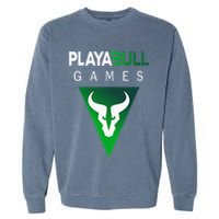 Playabull Games Crypto Playable Games 3ull Playa3ull Games Garment-Dyed Sweatshirt