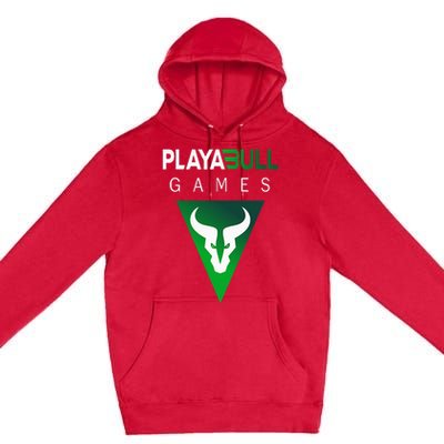 Playabull Games Crypto Playable Games 3ull Playa3ull Games Premium Pullover Hoodie