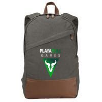 Playabull Games Crypto Playable Games 3ull Playa3ull Games Cotton Canvas Backpack