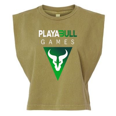 Playabull Games Crypto Playable Games 3ull Playa3ull Games Garment-Dyed Women's Muscle Tee