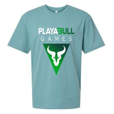 Playabull Games Crypto Playable Games 3ull Playa3ull Games Sueded Cloud Jersey T-Shirt