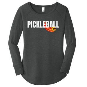 Pickleball Gear Come To The Kitchen Pickleballer Women's Perfect Tri Tunic Long Sleeve Shirt