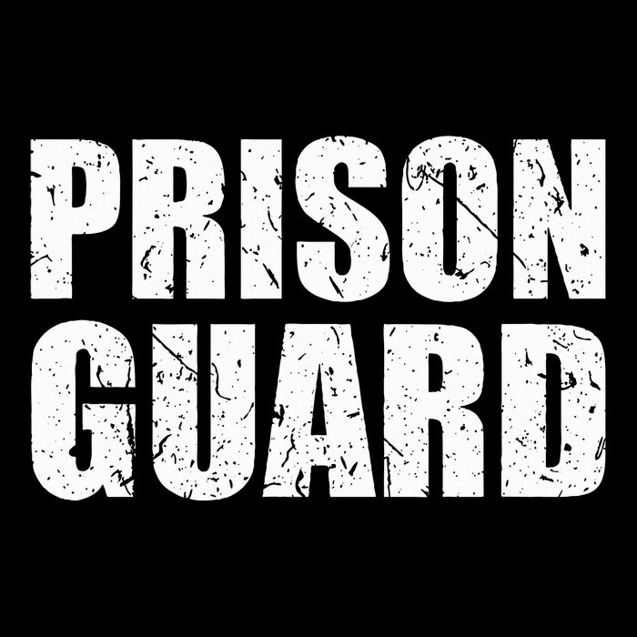 Prison Guard Costume Jail Corrections Long Sleeve Shirt