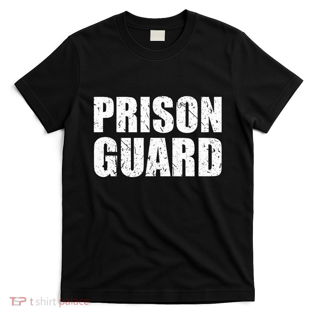 Prison Guard Costume Jail Corrections T-Shirt