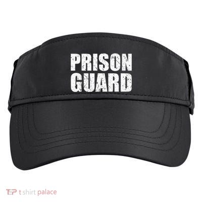 Prison Guard Costume Jail Corrections Adult Drive Performance Visor