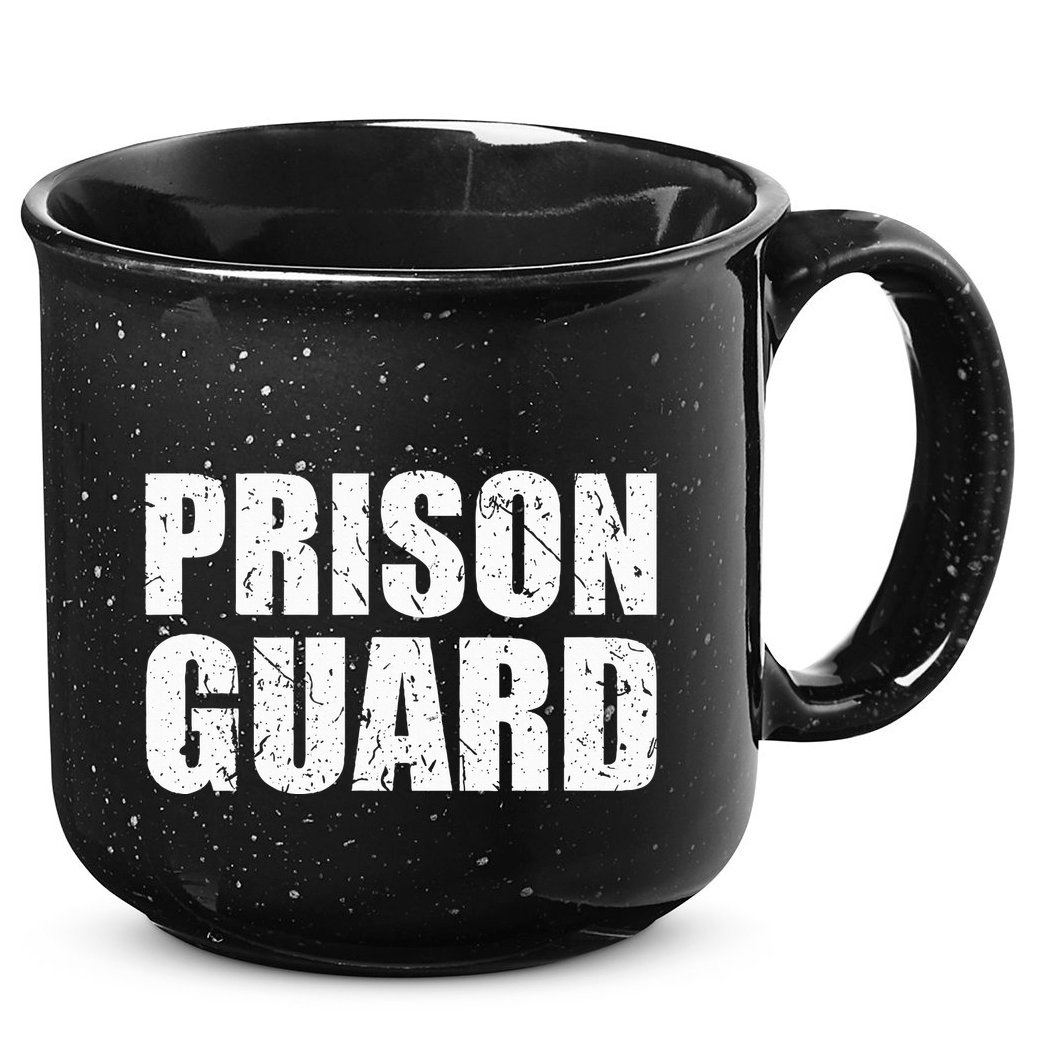 Prison Guard Costume Jail Corrections 15oz Campfire Ceramic Mug