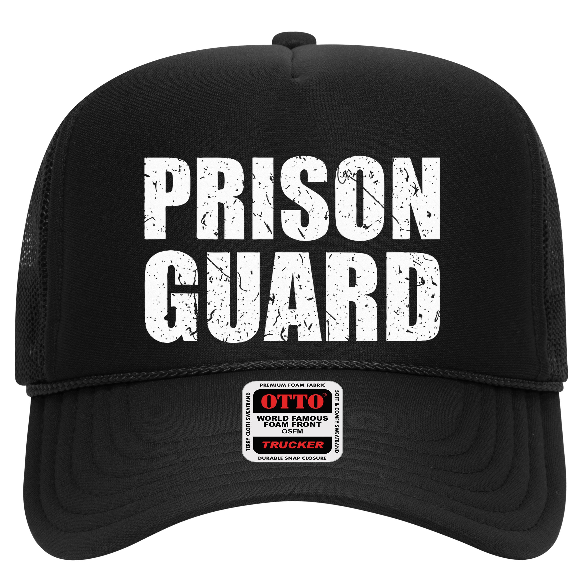 Prison Guard Costume Jail Corrections Hat