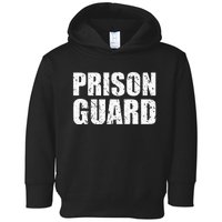 Prison Guard Costume Jail Corrections Toddler Hoodie