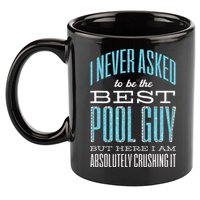 Pool Guy Cleaner Pool Service 11oz C Handle Ceramic Mug