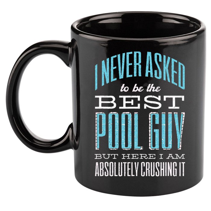 Pool Guy Cleaner Pool Service 11oz C Handle Ceramic Mug