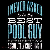 Pool Guy Cleaner Pool Service Baby Bodysuit