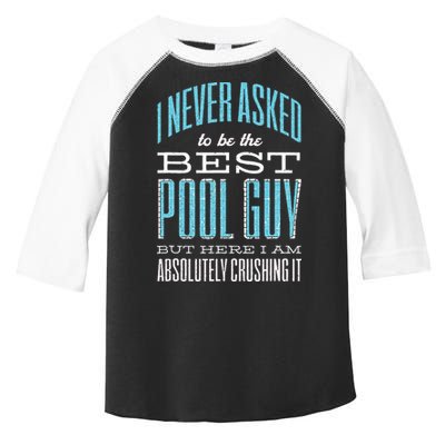 Pool Guy Cleaner Pool Service Toddler Fine Jersey T-Shirt