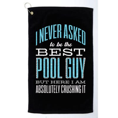 Pool Guy Cleaner Pool Service Golf Towel