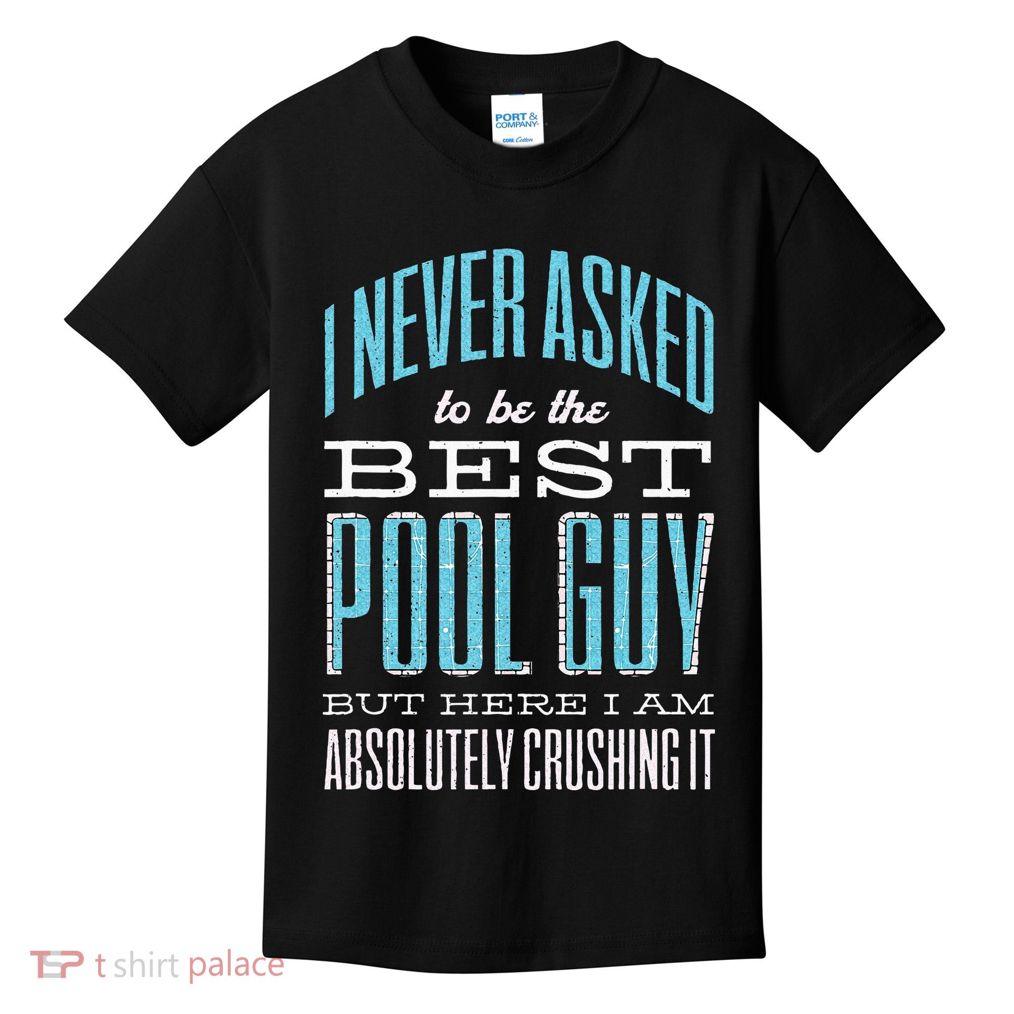 Pool Guy Cleaner Pool Service Kids T-Shirt
