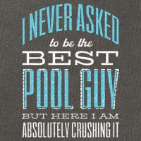 Pool Guy Cleaner Pool Service Cotton Canvas Backpack