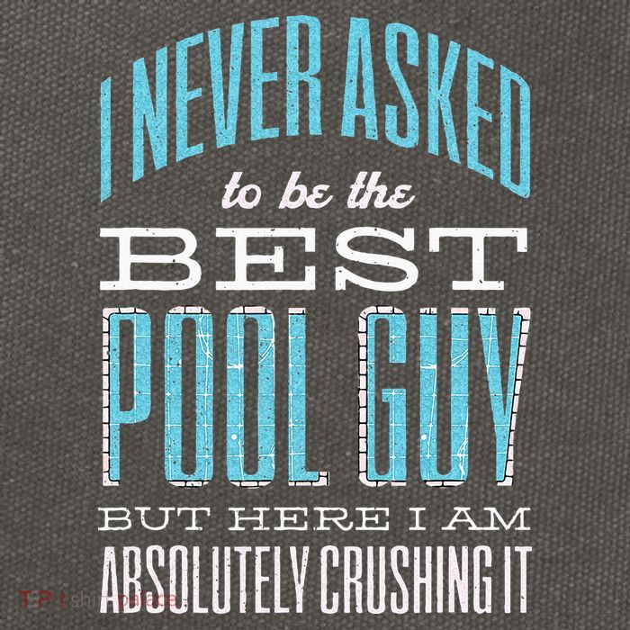Pool Guy Cleaner Pool Service Cotton Canvas Backpack