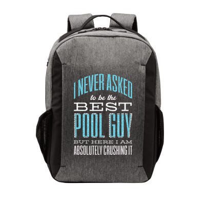 Pool Guy Cleaner Pool Service Vector Backpack