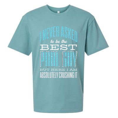 Pool Guy Cleaner Pool Service Sueded Cloud Jersey T-Shirt